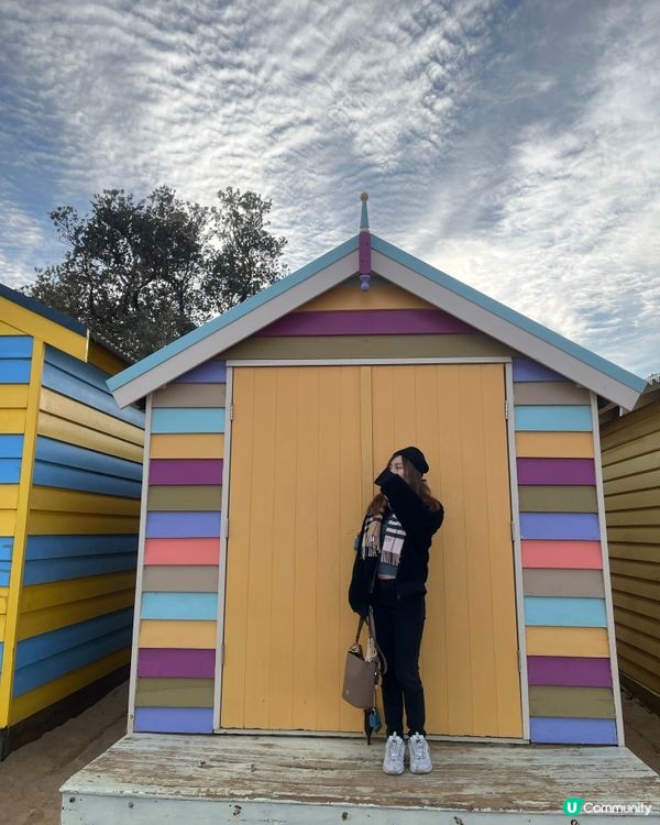 「❤️‍🔥墨爾本人氣打卡景點」彩虹小屋🌈
