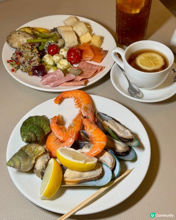 觀塘半自助餐：凍海鮮任食，仲有拉絲蟹肉飯！🦀🍝