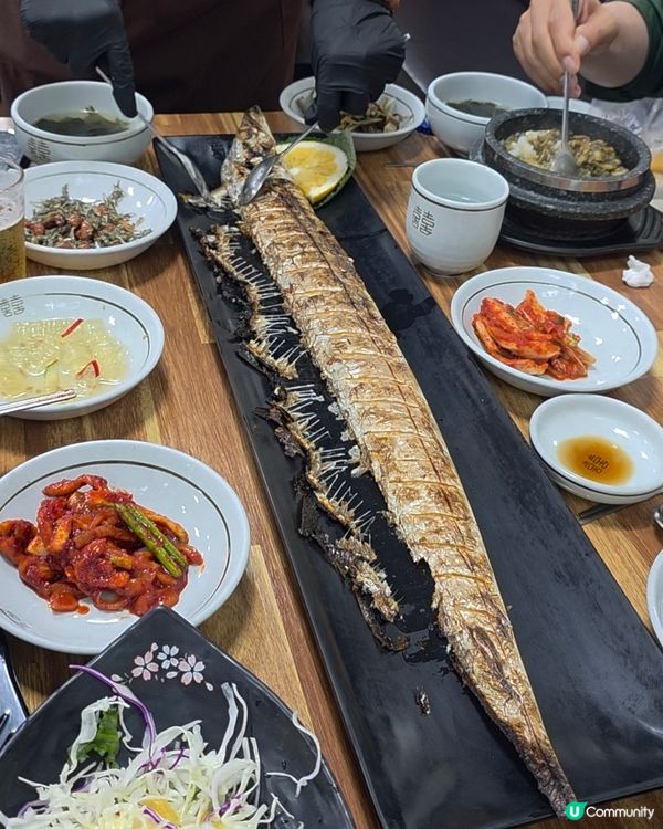 濟州島必食👍烤白帶魚🐟鮑魚石鍋飯🍚