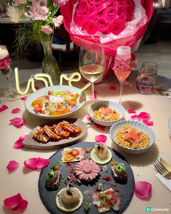以花入饌浪漫雙人套餐💞