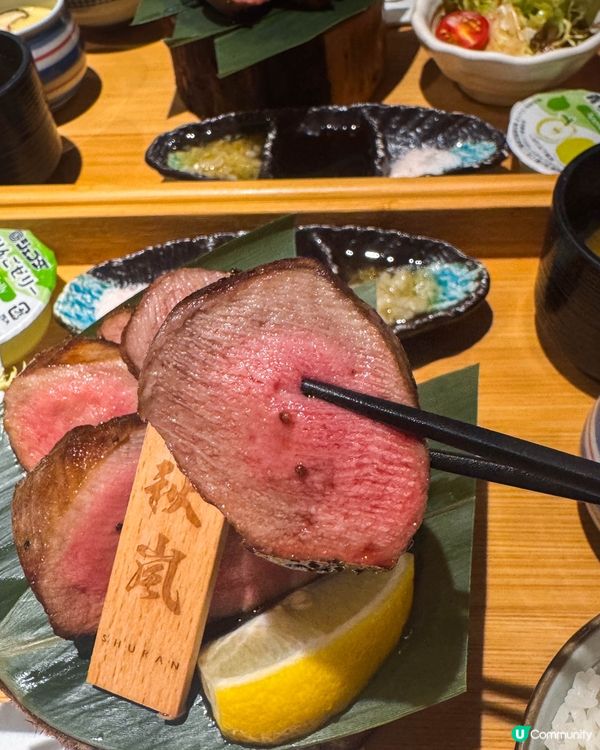 鰂魚涌美食｜地庫小店的厚切牛舌定食