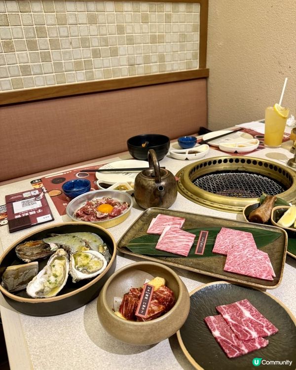 🥩🔥A4+和牛燒肉放題新登場！厚切牛舌＋12款醬汁＋海鮮任食，CP值爆燈🐂🦐