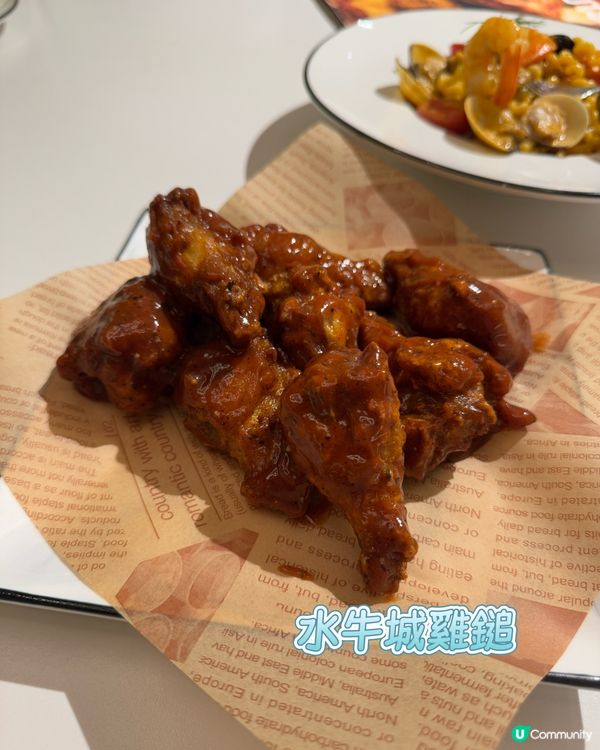 網球牆打卡📸！食好西😋！沙律勁正！🥭🍤 