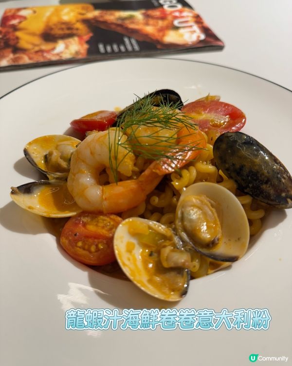 網球牆打卡📸！食好西😋！沙律勁正！🥭🍤 