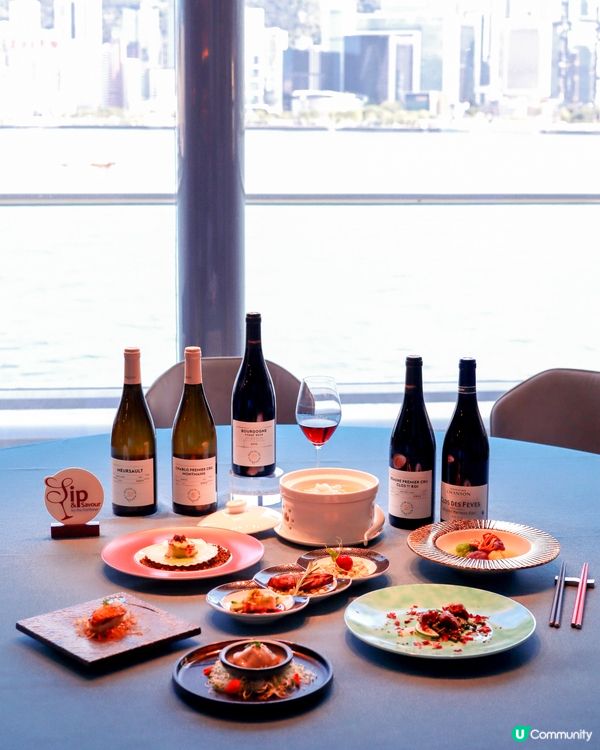 維港醉人夜景 x 頂級美酒佳餚饗宴🍷✨