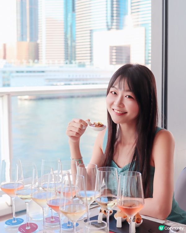 維港醉人夜景 x 頂級美酒佳餚饗宴🍷✨