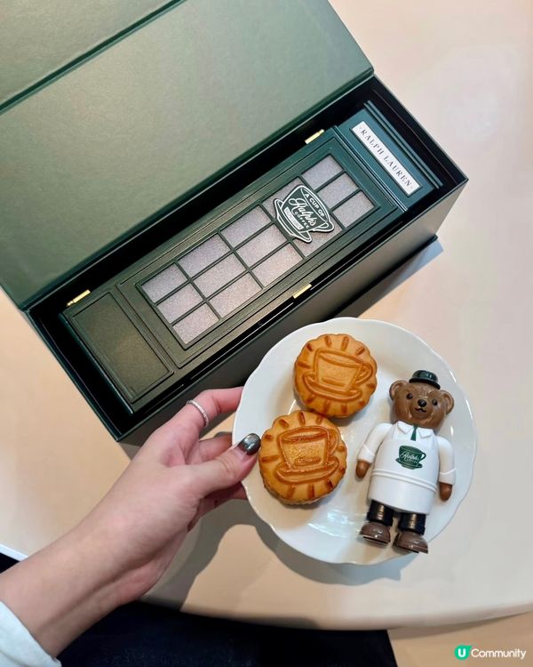 月光寶盒之可愛小熊電話亭月餅禮盒✨