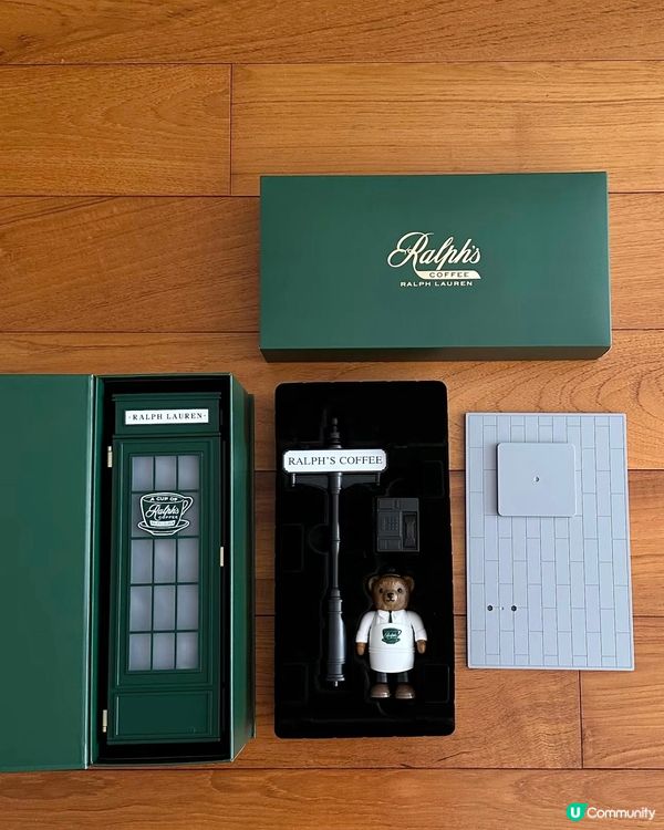 月光寶盒之可愛小熊電話亭月餅禮盒✨