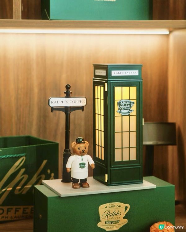 月光寶盒之可愛小熊電話亭月餅禮盒✨