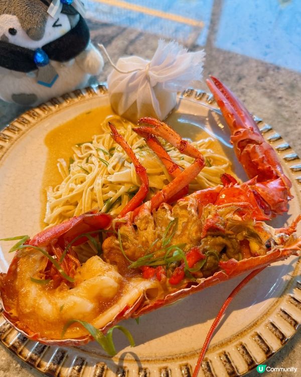 韓牛和牛+龍蝦🦞！中環高空享受🤩！