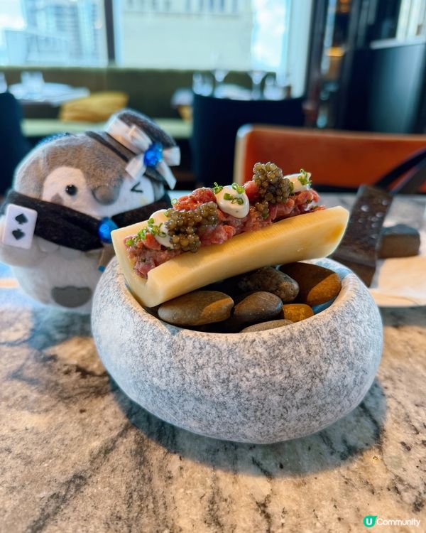 韓牛和牛+龍蝦🦞！中環高空享受🤩！