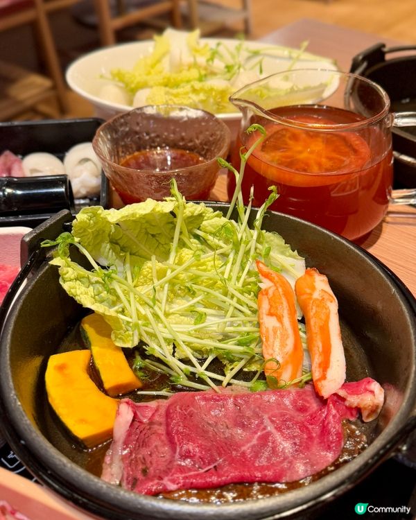 夏天限定☀️ 蕃茄壽喜燒火鍋放題🍅🍲