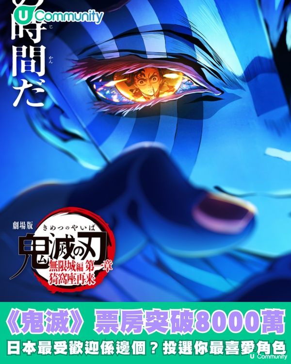 立即投選你心目中的《鬼滅之刃》最愛角色