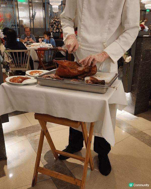 【🦆🔥 花悅庭果木烤鴨｜深圳平安金融中心必訪京菜殿堂！】...