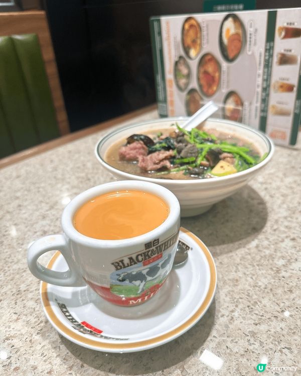 華嫂冰室初體驗！豬潤米線超正🤤🍜