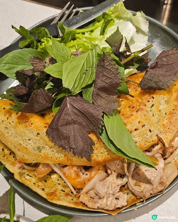 太古芽莊越南菜好味值得推介 可粉潤滑牛肉嫩滑 蛋餅餡多蛋香脆...