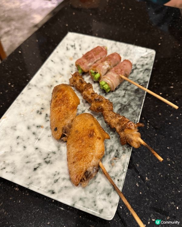 🍆「好燒式串燒專門店」串燒，全部即叫即燒，仲估唔到每樣叫少少...
