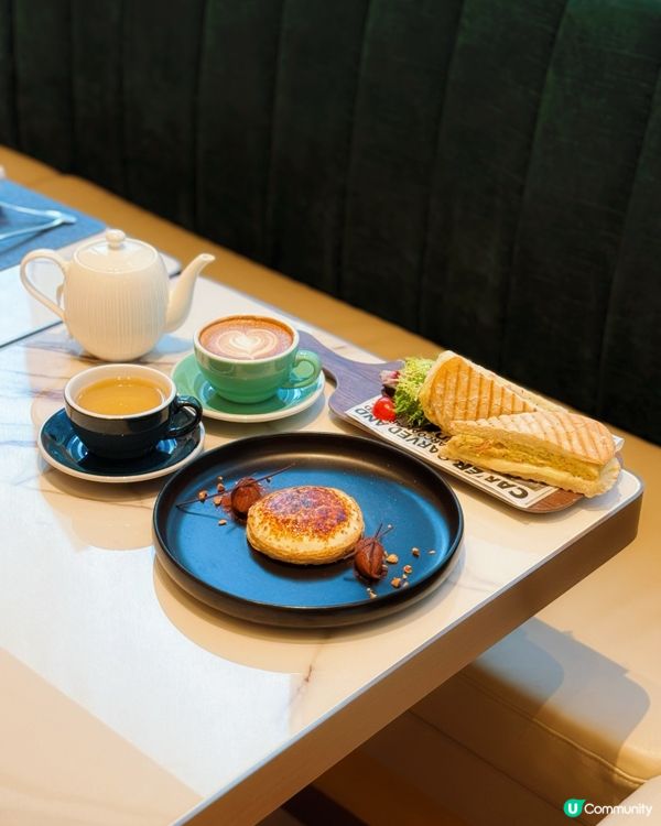 型格扒房抵食下午茶套餐！😋 $100內有找🥰環境靚坐得舒服💖