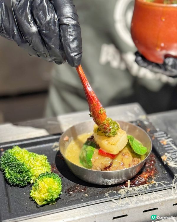 食肉獸最愛😍！漢堡扒大餐🥳