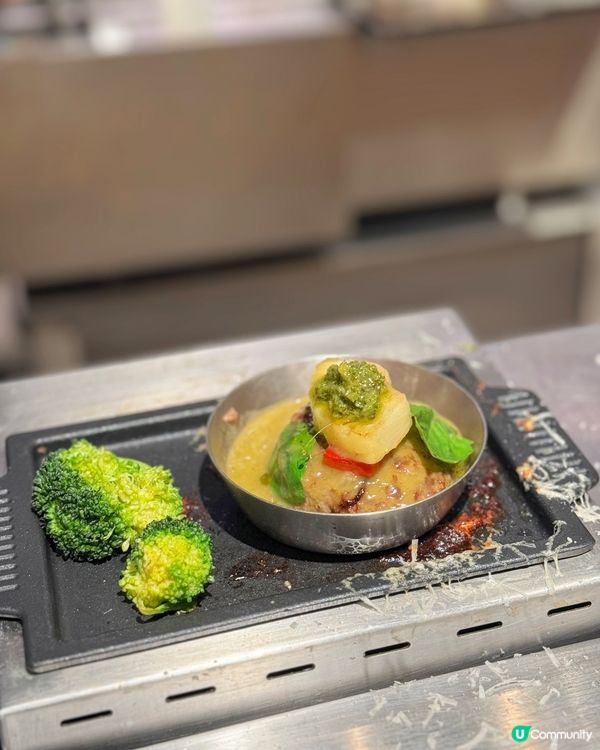 食肉獸最愛😍！漢堡扒大餐🥳