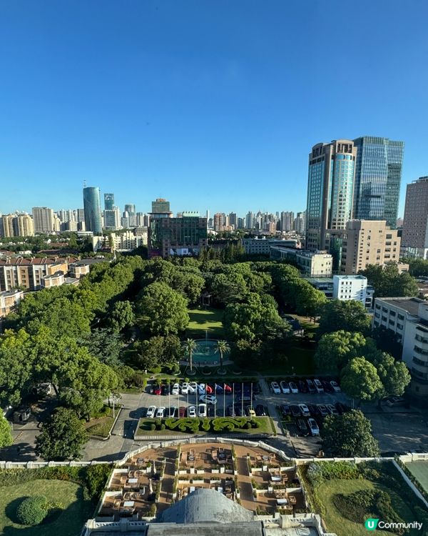 【上海花園酒店】市中心巴洛克花園五星住宿推介