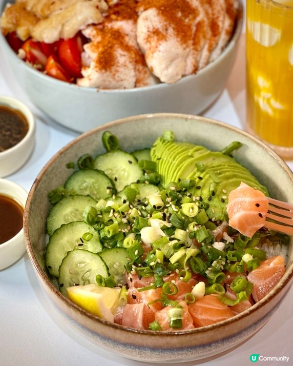 夏日輕食☀️健康Poke Bowl任你揀🥣
