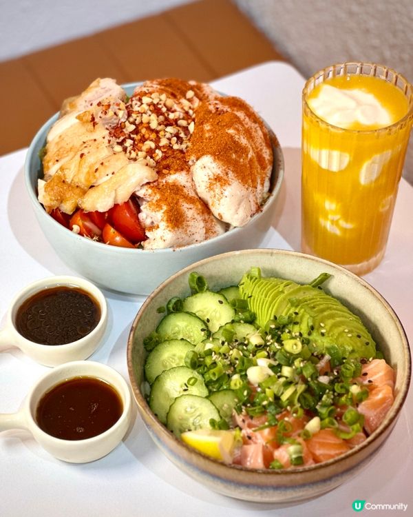 夏日輕食☀️健康Poke Bowl任你揀🥣
