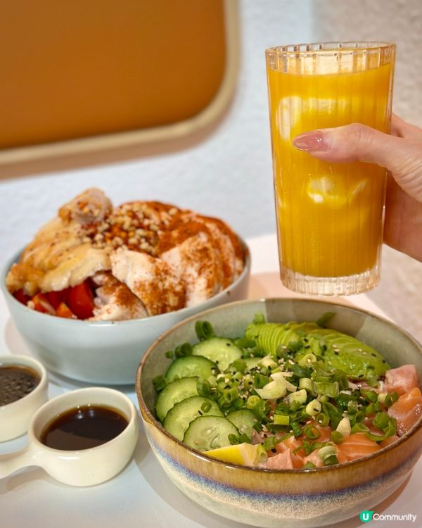 夏日輕食☀️健康Poke Bowl任你揀🥣