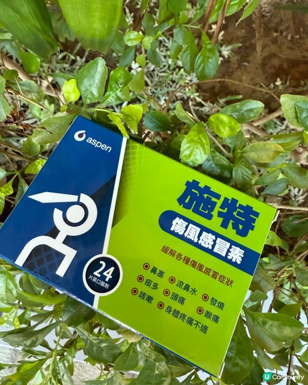 克痛施特，KO傷風感冒！🤧 居家必備！