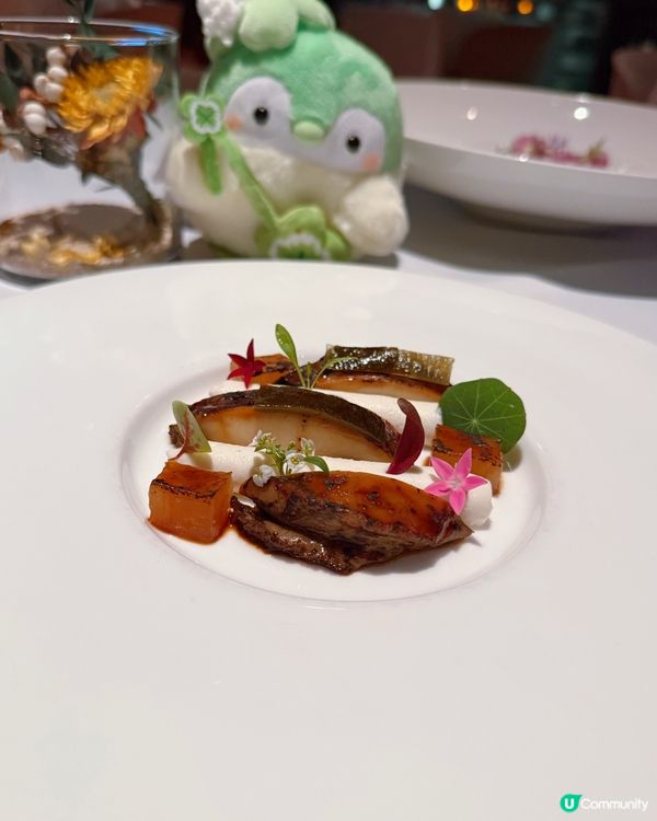 鮑魚龍蝦雲吞！法式晚餐😋！