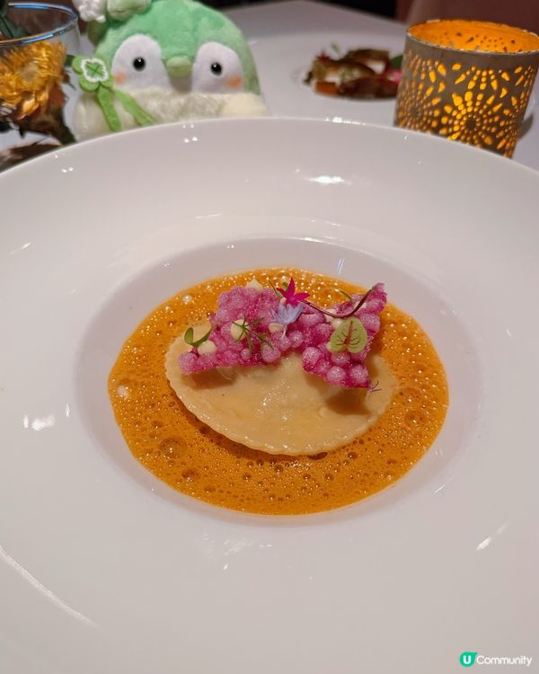 鮑魚龍蝦雲吞！法式晚餐😋！