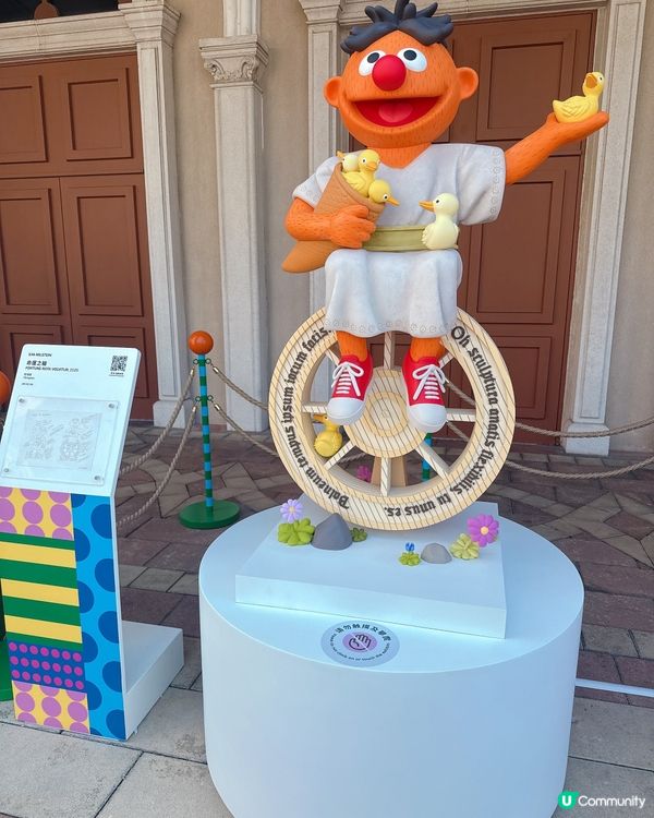 澳門威尼斯人芝麻街打卡📸！超可愛呀！😍