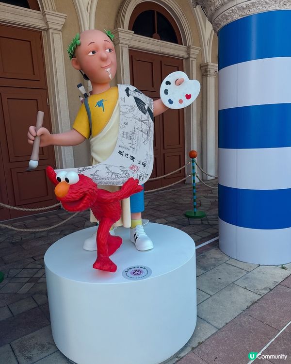 澳門威尼斯人芝麻街打卡📸！超可愛呀！😍