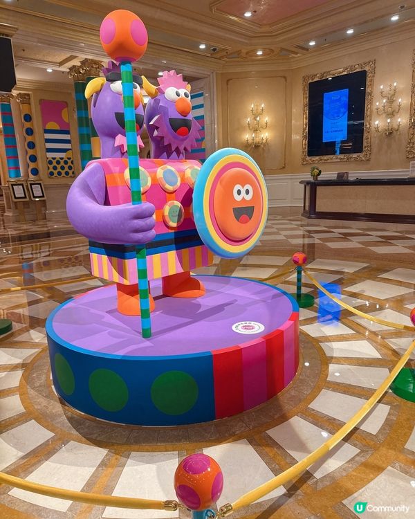 澳門威尼斯人芝麻街打卡📸！超可愛呀！😍