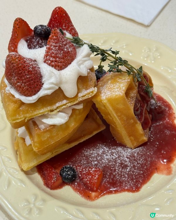 🍓士多啤梨窩夫🍓