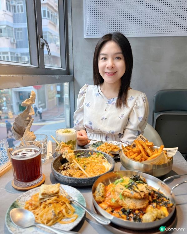 銅鑼灣🍽️ 西x韓式fusion cafe