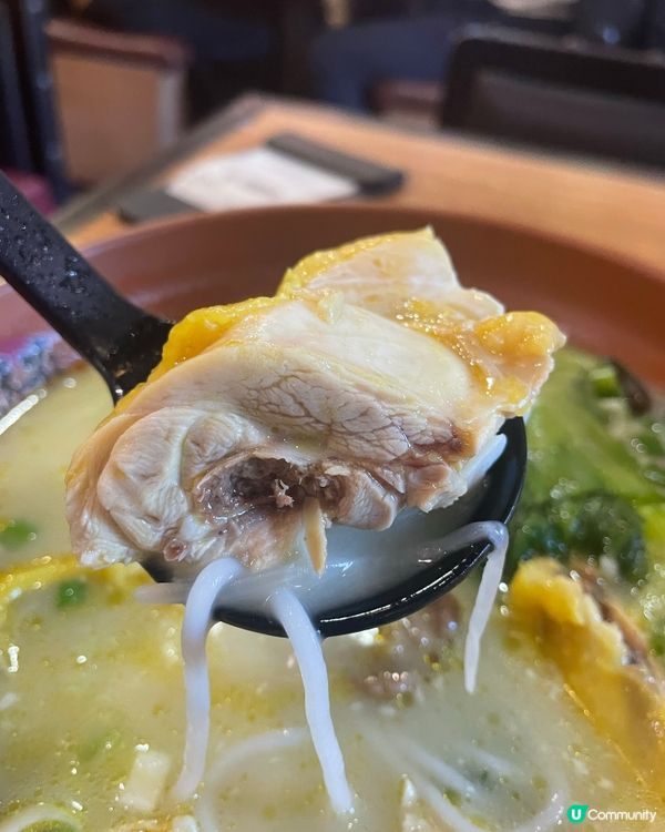 椰子雞湯米線🤤！農米莊必食😋！ #思思賢美食推介