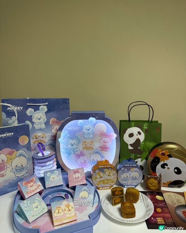 奇華月餅陪你過中秋！😋 迪士尼系列超靚！✨