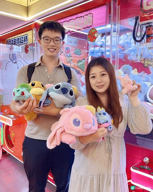 【🎉GRAB物超柿開業啦！香港大學附近最強夾公仔店實測✨】