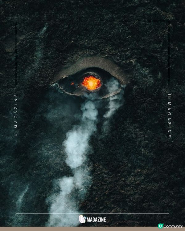 冰島攝影師憑《火山之眼》奪獎！捕捉熔岩從火山口湧出的珍貴瞬間