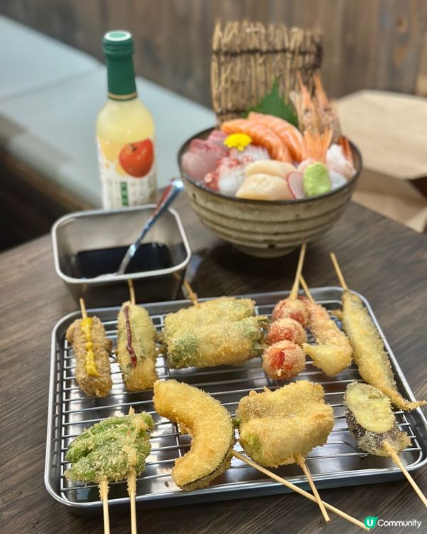 大角咀親民價居酒屋 有水準炸串及定食