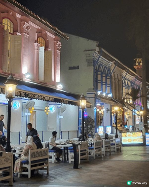 新加坡市中心的武吉士， 擁有色彩繽紛的傳統建築， 仲有歷史遺...