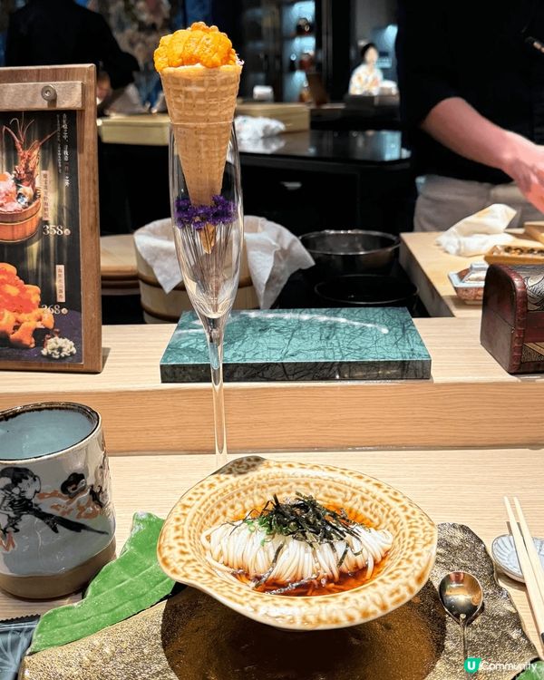 位於深圳羅湖kkmall既鮨匠龍，因為我比較鐘意食海膽揀左個...