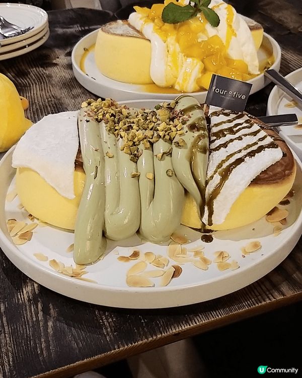 開心果舒芙蕾，蛋香濃，大大份夠曬4個人share😋