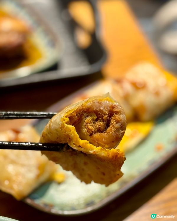 觀塘工廈正宗台灣菜 必食芋泥肉鬆蛋捲餅