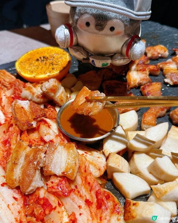 韓燒山洞探險記！🤤 五花肉爆汁！🔥