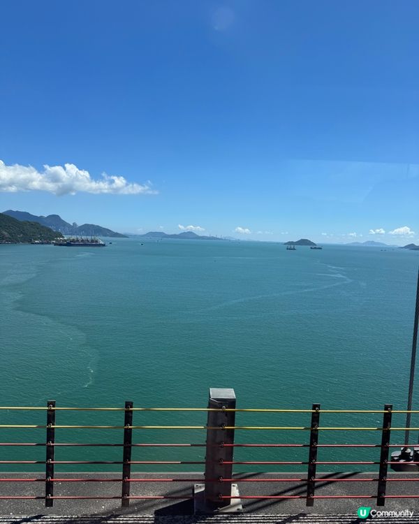 青馬大橋睇海景