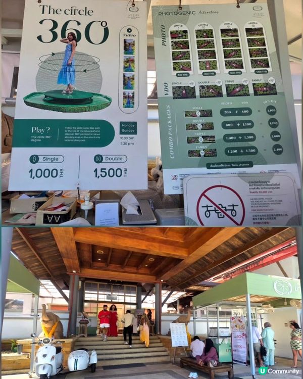 航拍荷花池📸美食，打卡，按摩，大自然 😍