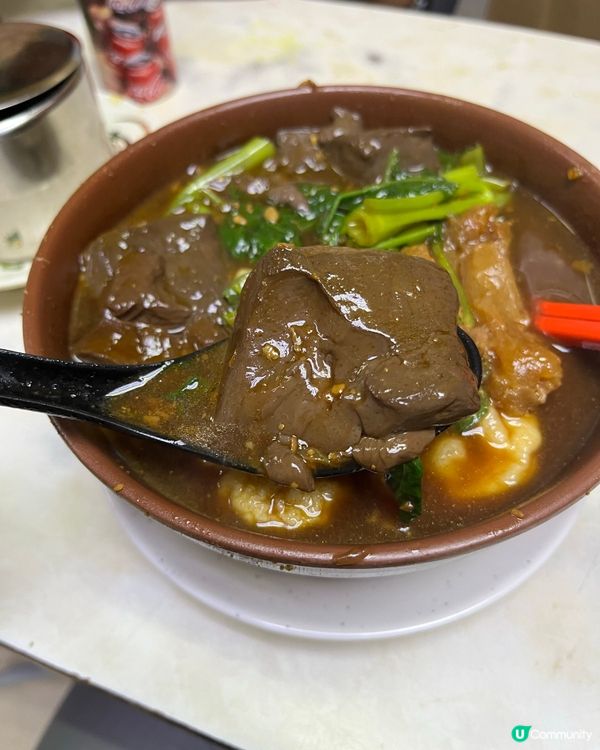 嫩豬紅正牛筋🍜