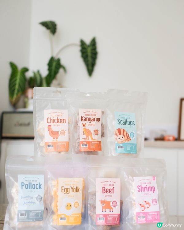 估下咩嚟？🤤 寵物零食大放送！